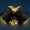 thumbnail image 4 of YULETIME 100 ft 300 Count LED String Lights with Adapter, Wide Angle 5mm Christmas Lights (Warm White - Brown Wire), 4 of 7