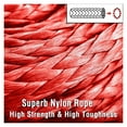 thumbnail image 4 of Soft Shackle 4x4 Recovery Off Road Winch Rope Synthetic Dynamic Cable Heavy Duty Shackles Car Tow Strap Trailer Accessories ATV ,Easy to Carry, 4 of 7