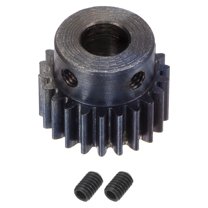 1Mod 22T Pinion Gear 8mm Bore Hardened Steel Motor Rack Spur Gear with Step for RC Car Truck Gear Drive