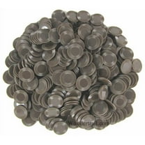 Brown Mini Poker Chips Plastic 7/8in Bulk Approx. 500 Koplow Games