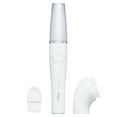 thumbnail image 3 of Braun FaceSpa Pro 910 Facial Epilator for Women with 1 Extra, White/Silver, 3 of 11