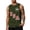 Army Green, variant on Youpwaven Men's 250th Anniversary USA Muscle Tank Top, 1776-2026 Double-Sided Graphic Tee, Staggered "USA" Front & Distressed Back Flag Performance Shirt, Landmark Year Celebration Vest
