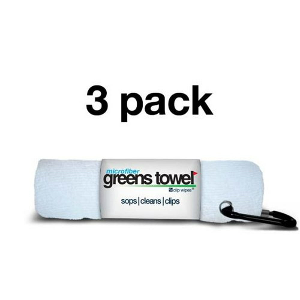 Greens Golf TowelWhite 80142
