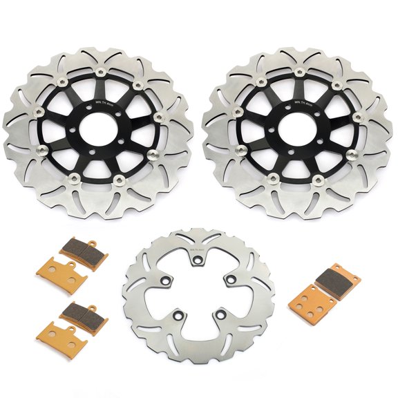 Front Rear Brake Discs Rotors Pads For SUZUKI GSF 1200 Bandit / S 1996-2000 1997 1998 1999 RF 900 R 1996-1999 96 97 98 99