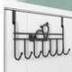 thumbnail image 2 of Cajón colgante, estante para puerta, organizador de armario sin taladro, ideal para dormitorios, metal resistente, fácil montaje, para ropa y accesorios, alto rendimiento, 2 niveles, estilo, 2 of 8
