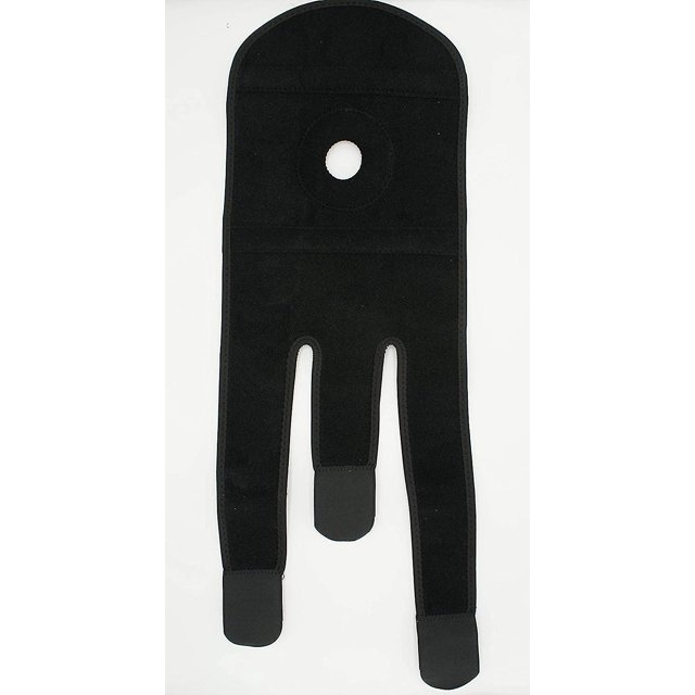 Ortesis de rodilla | Vendaje de rodilla | Dolor y lesiones de rodilla | Dos piezas | S | Trabajo | Unisex | Talla universal | Negro | Rodilla derecha e izquierda
