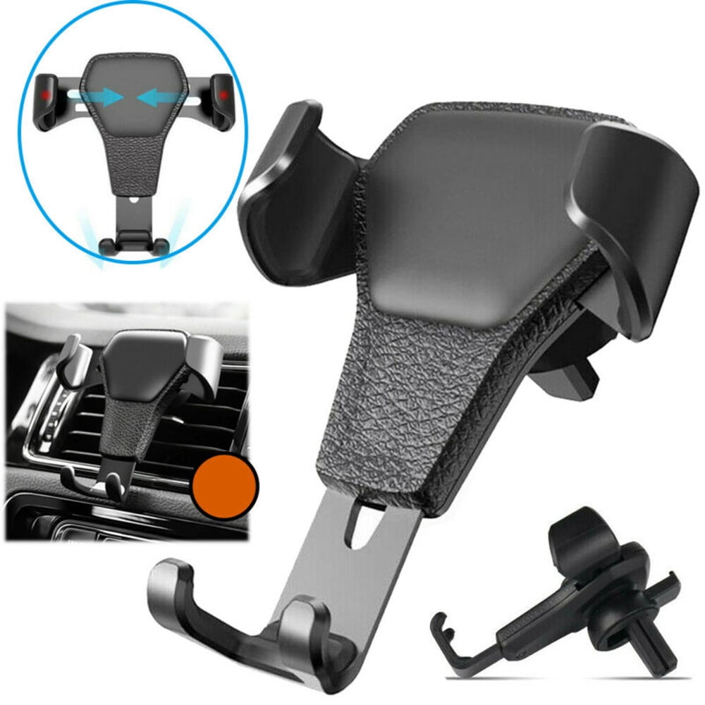PVUEL Universal Car Mount Phone Holder Stand Air Vent Cradle for iPhone X XR XS Max Samsung S10 Note 9 Black