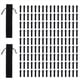 thumbnail image 1 of Bolsa de Terciopelo de Bolígrafo de 400 Piezas Bolsa Con Cordón Negro Soporte de Bolígrafo Individual de Embalaje para Regalo de Negocios de Oficina Escolar, 1 of 5