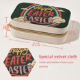 thumbnail image 5 of Easter Velvet Portable Jewelry Stand with Removable Compartment - Organizer Box, Necklace Holder, Jewelry Display - Gift, 5 of 7