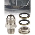 thumbnail image 3 of Adaptador tapón drenaje retorno bandeja aceite Turbo Cgtredaw 10AN a M18x1.5mm, 3 of 9
