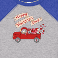 thumbnail image 4 of Inktastic Hoppy Valentine's Day Bunny Truck with Hearts Boys or Girls Baby Bodysuit, 4 of 5