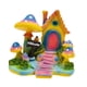 thumbnail image 2 of Figura decorativa de casa de dibujos animados para jardín, adorno de escritorio creativo coleccionable Estilo C, 2 of 9