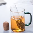 thumbnail image 4 of ELAYARD Glass Tea Infuser With Wooden Lid Tea Filter For Home Office And Easy To Clean, 4 of 8