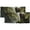 Pattern-2, variant on Bear Kitchen Valance Curtain Rod Pocket Winter Forest Country Hunting Wild Animal Woodland Window Treatment Valance Curtains for Bathroom 54 by 18 in, 1 Panel