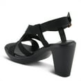 thumbnail image 5 of Patrizia Women's DRINA Slingback Cross-Over Heeled Sandals Black EU 40 / US 9, 5 of 5