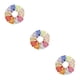 thumbnail image 2 of Bearachild 100 Uds. Bolsas de Organza bolsas con cordón pequeño regalo de galletas bolsillos de fiesta Festival suministros de boda patrón de Patrón de rosa 3piezas, 2 of 6