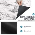 thumbnail image 4 of Patterned Texture Background Bath Rugs 16x24 Inch Non Slip Bath Mat Quick Dry Super Absorbent Thin Bath Rug Fit Under Door Washable Bath Floor Rugs for Bathroom Bathtub Shower Sink,Multi 3, 4 of 6