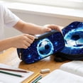 thumbnail image 5 of Soccer Printed Backpack Set for Boys,16in Bookbag for School,3 Pieces Daypack with Shoulder Bag & Pencil Case,Lightweight Backpacks for School Teens Students, 5 of 5