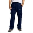 thumbnail image 7 of Valora Men's Casual Pants for Everyday Comfort and Athletic Wear – Breathable LooseFit Fitness Trousers with Drawstring Waist Solid Color Pockets and Cozy Navy 4XL, 7 of 7