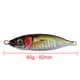 thumbnail image 4 of Btafrte Señuelo Hundimiento Lento Jigging Con Anzuelo Aparejos Pesca Con Cebo Metal para Lubina (A 60g), 4 of 7