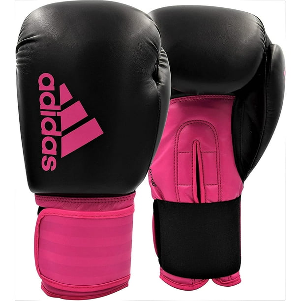 Adidas Women Boxing Gloves, Hybrid 100 Dynamic Fit, Boxing Gloves for Women, Kickboxing Gloves, Gloves, Punching Gloves for Women, Black ,Shock Pink, 10 oz - Walmart.com