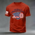 thumbnail image 4 of Leey-World 250 Anniversary Shirts Eagle and Flag 250 Years 1776-2026 250th Birthday T-Shirt(Red,XL), 4 of 5