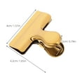 thumbnail image 2 of RENACLIPY Clip Metálico Para Bolsas De Snack T En Acero Inoxidable Dorado Para Almacenamiento, 2 of 8
