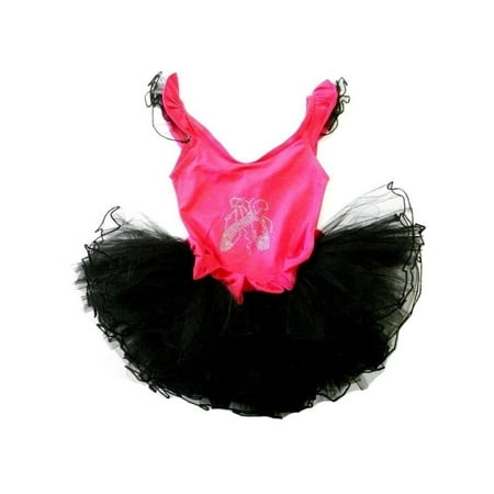Download Wenchoice - Hot Pink Ballet Shoes Black Tutu Ballet Dress ...