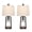 Black-23, variant on Tnuyoah 26'' Farmhouse Table Lamps for Living Room Set of 2 - Traditional Bedside Lamps for Bedroom - Nightstand Lamps with Beige Fabric Shades, Gray