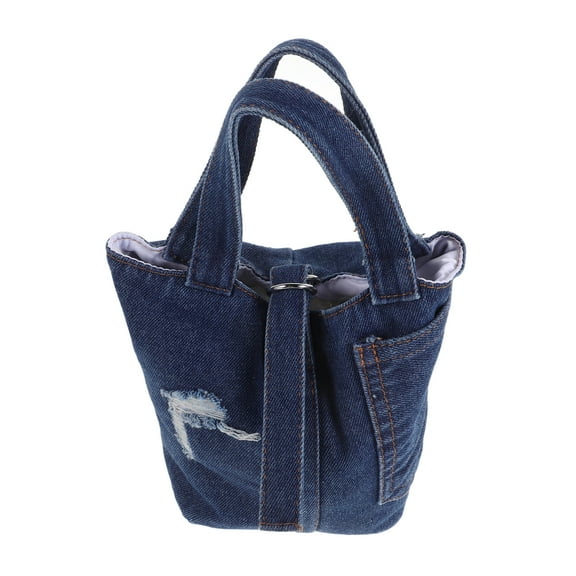 Denim Tote Bags Purse Crossbody Bag Small Handbag Portable Shoulder Bag Wallets Purse For Women Girls