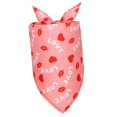 thumbnail image 2 of Baberos triangulares para perros, lindo paño para eructar para perros, regalo de cumpleaños, gatos, día de San Valentín Yuyangstore Cuello de pañuelo, 2 of 8