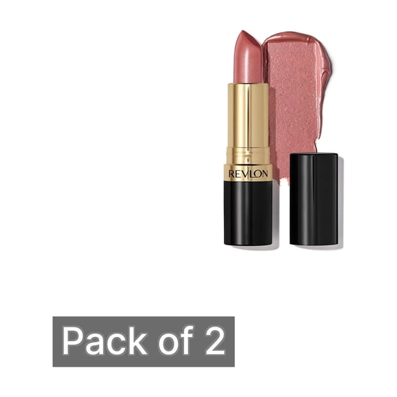 Revlon Super Lustrous Lipstick, 420-Blushed 0.15 oz (Pack of 2)