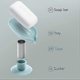 thumbnail image 4 of Soap Dishes 2 Pcs,Soap Holder with Drainage,Soap Dish for Shower,Easy Cleaning Soap Box Container,Leaf Shape Soap Tray,Used in the Kitchen Bathroom, 4 of 5