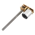 thumbnail image 1 of 1024GA20 DC 6V/12V Thread Flip N20 Gear Motor M4 x 55mm Shaft (6V 60RPM), 1 of 1