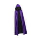 thumbnail image 3 of Capa de Halloween perfecl Accesorio de disfraz Capucha violeta 120 cm, 3 of 8