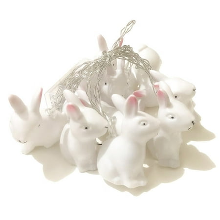 

LED Easter Bunny Strings Patio Room Window Decoration Party Pendant
