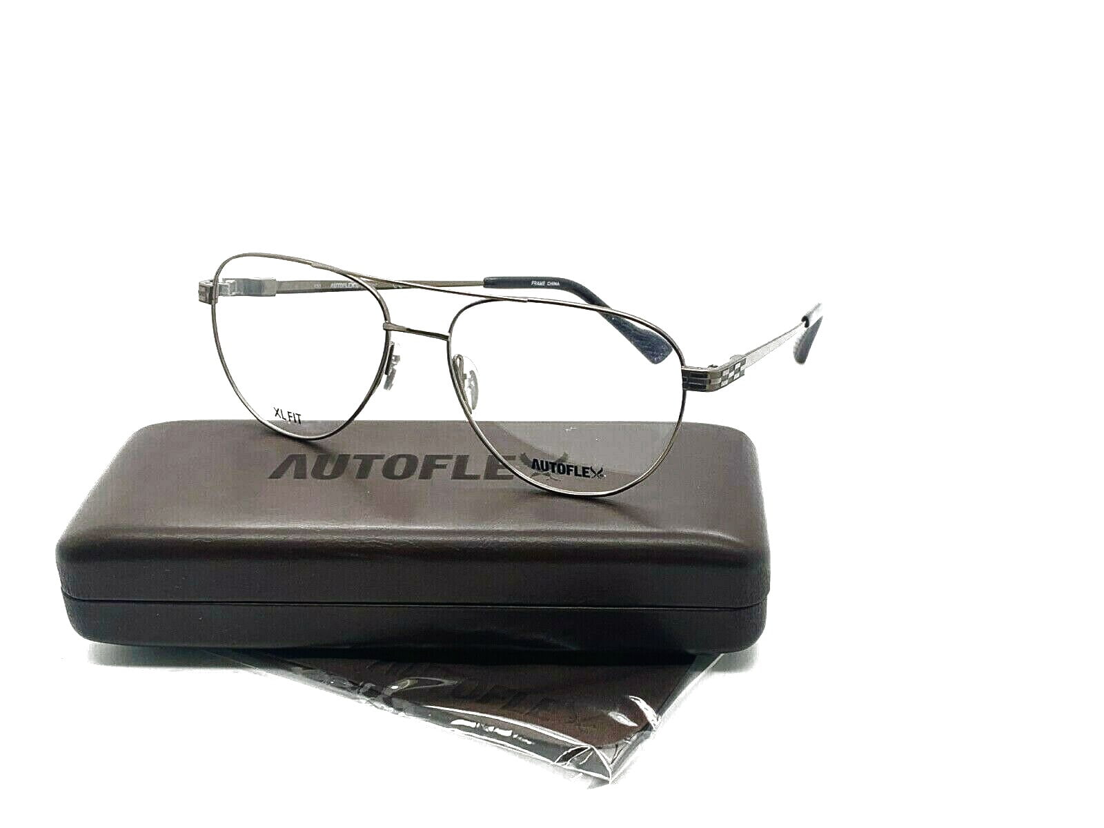 Flexon Autoflex 53 Eyeglasses 040 Dark Silver 040 Demo 50 19 140 