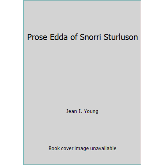 Pre-Owned Prose Edda of Snorri Sturluson (Paperback) 0520012313 9780520012318