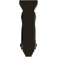 thumbnail image 3 of Ekena Millwork 3 3/8"W x 6 1/2"D x 10 1/2"H Boston Traditional Scroll Wood Vintage Decor Corbel, Black, 3 of 7