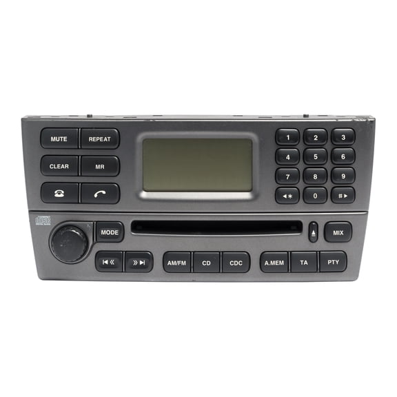 Restored 2004-2008 Jaguar X Type AMFM Radio Receiver CD Player Part Number 4X43-18B876-AB (Refurbished)