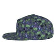 thumbnail image 3 of Daiia Magic Toads in Hats print Flat Bill Hats Flat Brim Trucker Cap Baseball Cap Adjustable Classic Low Profile Hat Unconstructed Plain Cap, 3 of 9