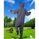 thumbnail image 4 of Disfraz de pijama Lifeye Racoons para adultos, color gris, talla L, 4 of 4