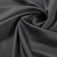 thumbnail image 3 of Quality Home Basic Thermal Blackout Curtains - Antique Bronze Grommet Top - Dark Grey (Set of 2 Panels), 3 of 3