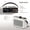 White, variant on ANTBOOK Retro Portable Bluetooth Speaker with FM Radio & Alarm Clock, LED Display, Vintage Mini for Bedroom Wood