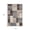 Grey, variant on 5' X 8' Grey Patchwork Power Loom Stain Resistant Area Rug