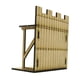 thumbnail image 2 of Fortaleza de madera En Miniatura Sunnimix 1/72 Para diseño de Modelo de arquitectura Micro Paisaje, 2 of 8