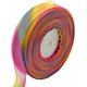 thumbnail image 1 of Cinta de organza arcoíris de 100 yardas y 1,5 pulgadas, cinta transparente de gasa de tul con degradado de colores., 1 of 5