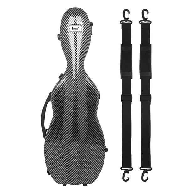 Estuche para violín 4/4 con protección de termómetro. Bolsa de transporte para violín duradera y portátil. rayas negras