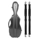 thumbnail image 1 of Estuche para violín 4/4 con protección de termómetro. Bolsa de transporte para violín duradera y portátil. rayas negras, 1 of 9