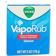 Vick's VapoRub Ointment, 6 oz (5 Pack)